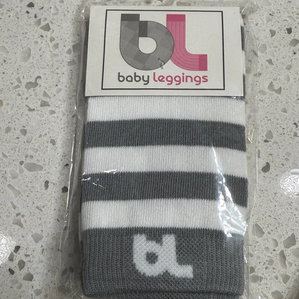Baby‎ Leggings Socks NEW 4 pairs - Black, Yellow, Gray Patterns unisex gift